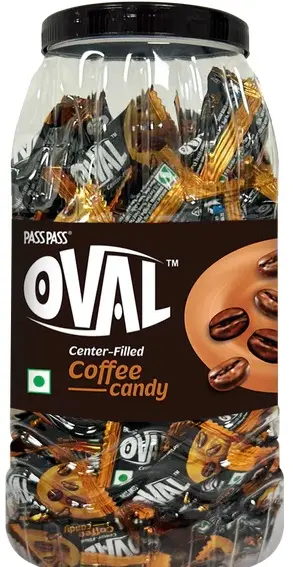 Oval Coffe Chocolate Jar Rs.126/-