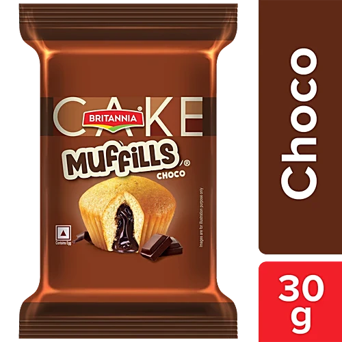 Britannia Choco Vanilla Muffills Cake Rs.5/-