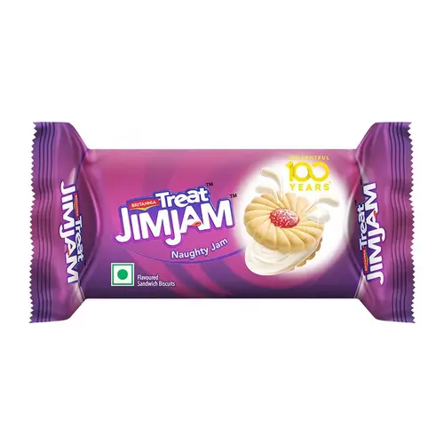 Britannia Jimjam Cream Biscuit 57gm